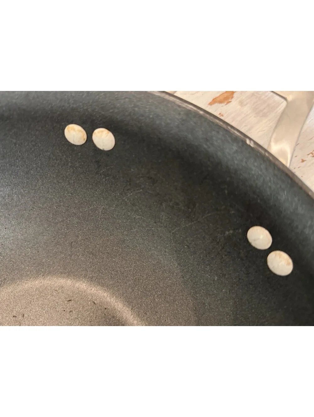 CALPHALON SIGNATURE Nonstick 12 Inch Flat Bottom Wok PAN + LID SET